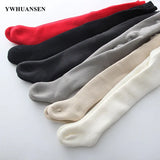 0 to 6 Yrs Super Thick Winter Children Cotton Tight Fleece Lining Soft Pantyhose Solid Color Pantyhose for Little