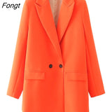 Autumn and Winter New Women's Jacket Elegant Casual Sports Women's Suit One-piece Top Luxury Jacket for Women