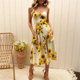 Floral Stripe Long