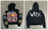 Printing Y2K Vintage Hoodie For Men And Women In The Same Style-Outfit