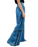 Fongt New Wish Hot Fashion Tight High-Waist Pocket Wide Leg Trousers Casual Pants