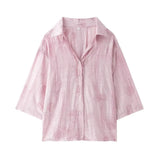 Fongt Women's Trousers Series Loose Shirt 2025 New Dessert Summer Fashion Set