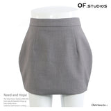 Fongt Spring New Leather Belt Short Skirt Belt Belt Belt Belt Belt + Two-Piece Pendant Broad Leg Pants Women Two Sets 1070