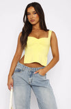 Square Collar Tank Women Slim Split Crop Tops Chic Backless Sleeveless Casual Camis Summer 2023 Y2K Double Layer-Outfit