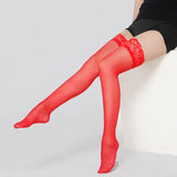 Sex Lingerie Wide Lace Lace Seduction Stockings Cute Sexy Leg Long Barrel High Thighs