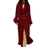 Fongt Winter New Products Thick Women's Coat Wish Lengths Warm Coat European Version Of Large Anti-Freeze Cotton Coat