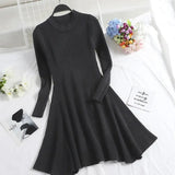 O-neck A Line Short Mini