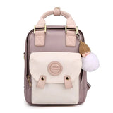 Quality Macaron Donuts Small Backpack Women Luxury Designer School Shoulder Bags Girls Multifunction Travel