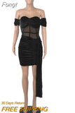 Summer Women Corset Mini Dress Fashion Short Sleeve Black Caged Velvet Dress Long Straps Night Out Robes Sexy