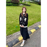 Fongt Wears A Female Autumn Fashion Temperament Purple Knitted Cardigan Vest Sling Pants Three-Piece Set