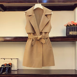 Women Elegant Office Pant Suit Woolen Vest Coat And Turtleneck Sweater Top+Pant Three Piece Set Autumn Winter