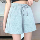 Shorts Women Workout Loose Boyfriend Pockets Leisure Unisex Simple Comfort S-3XL Teenagers Hipster Thin Chic Stylish