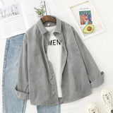 Women Blouses Shirts Tunic Womens Tops And Blouses 2021 Womenswear Long Sleeve Clothing Button Up Down Loose White