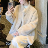 Fongt Of Water Sable Plush Fashion Fur Women 2025 Autumn And Winter New Small Fragrant Wind Collar High-End Coat