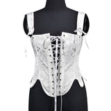 Fongt Autumn New Fashion Strap Fish Boned Deflower Petals Waist Corset Body Sleeveless Sexy Dress