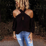 Shoulder White Shirt