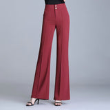 Waist Lengthened Flared Bell-bottom