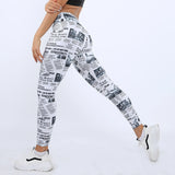 Digital Printing Yoga Skinny Female