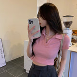Fongt Polo Short-Sleeved T-Shirt Is In The Summer Of