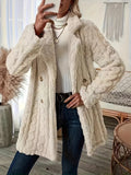 Fongt And Winter New Fashion Explosion Thick Cardigan Lady Imitation Fur Coat