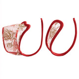 闺咪儿 Trousers Invisible C-Pants Sexy T-Thong Lace Transparent Couple