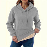 Fongt Wish Autumn And Winter Fashion Women's Clothing Warm Pocket Hoodie Coat Top