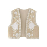 Fongt V-Neck Sleeveless Coat With New Women's Summer Vest