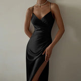 Fashion Sling Bare Back Sexy Open Dress