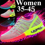 Sneakers Women Casual Shoes Fashion Breathable Walking Mesh Flat Shoes Sneakers Women 2019 Gym Vulcanized Tenis