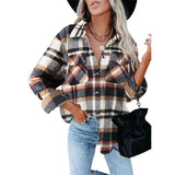Fongt Women's Clothing 2025 Autumn And Winter New Women's T-Shirt Wool This Sub-Button Coat