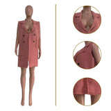 Fongt New Women's Casual Solid Color Cardigan Sleeveless Knitted Vest-Outfit