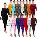 Fongt New Women's Wear Autumn And Winter Urban Leisure Two-Piece Set-Outfit