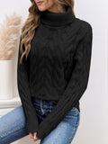 Fongt Jasmine Solid Color Jacket Sweater Women Thick Warm Loose Thin Knitted Shirt Long Sleeve Top