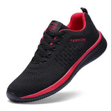 New Mesh Men Casual Shoes Lac-Up Male Shoes Lightweight Comfortable Breathable Walking Sneakers Tenis Feminino