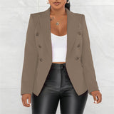 Fongt Spring Burst Women's Spring And Autumn New Solid Fashion Casual Suit Short Coat Women