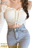 Women Sexy Off Shoulder T-shirts Autumn Winter 2023 Crop Top Clothing y2k Harajuku Luxury Vintage Long Sleeve Top