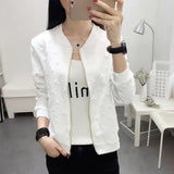 Winter Flight white black bomber jacket women jacket and women's coat clothes bomber ladies Short jacket cardigan