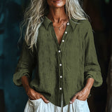 Fongt Years Of Shein Casual Cotton Leprosy Shirt New Explosion