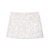 Fongt Women's Autumn And Winter Temperament Light Fashion New Party Squin Mini Skirt