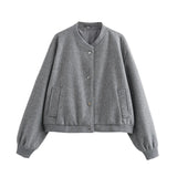 Fongt Women's ZA Summer New 5 Color Soft Jacket Jacket