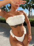 Fongt Single Swit 2023 Ladies Split Swat Busty Sexy Bikini A18H-Outfit