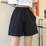 Shorts Women Workout Loose Boyfriend Pockets Leisure Unisex Simple Comfort S-3XL Teenagers Hipster Thin Chic Stylish