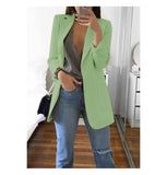 Women's Blazers Jacket Plus Size 4XL 5XL Spring Autumn Jacket Oversize for Woman Office Long Sleeve Coat Casual Clothes