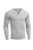 Fongt New Hot Fitness Plus-Size Sports T-Shirt Men's Elastic Comfortable Long-Sleeved Autumn