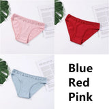 Cotton Panties Underwear Solid Women Sexy Lace Underpants Soft Briefs Set Female Intimates Plus Size Lingerie Panty