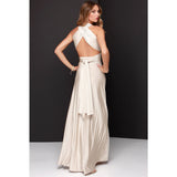 Cross-Back Sexy Tie Dress Long Dress Dress-Outfit