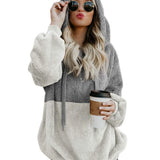 Fongt And Winter 2025 Tie-Up Hooded Hooded Tweed Jacket