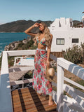 Three-Point Strap Bikini Skirt Three-Piece Set Retro Print 2025 New Split Swimsuit