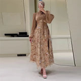Fongt New Women's Temperament Elegant Irregular Thin Splicing Dress