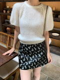 Fongt Price Does Not Return] Xixi Autumn Temperament High Waist Half-Body Skirt A Word Ass Short Skirt 85031